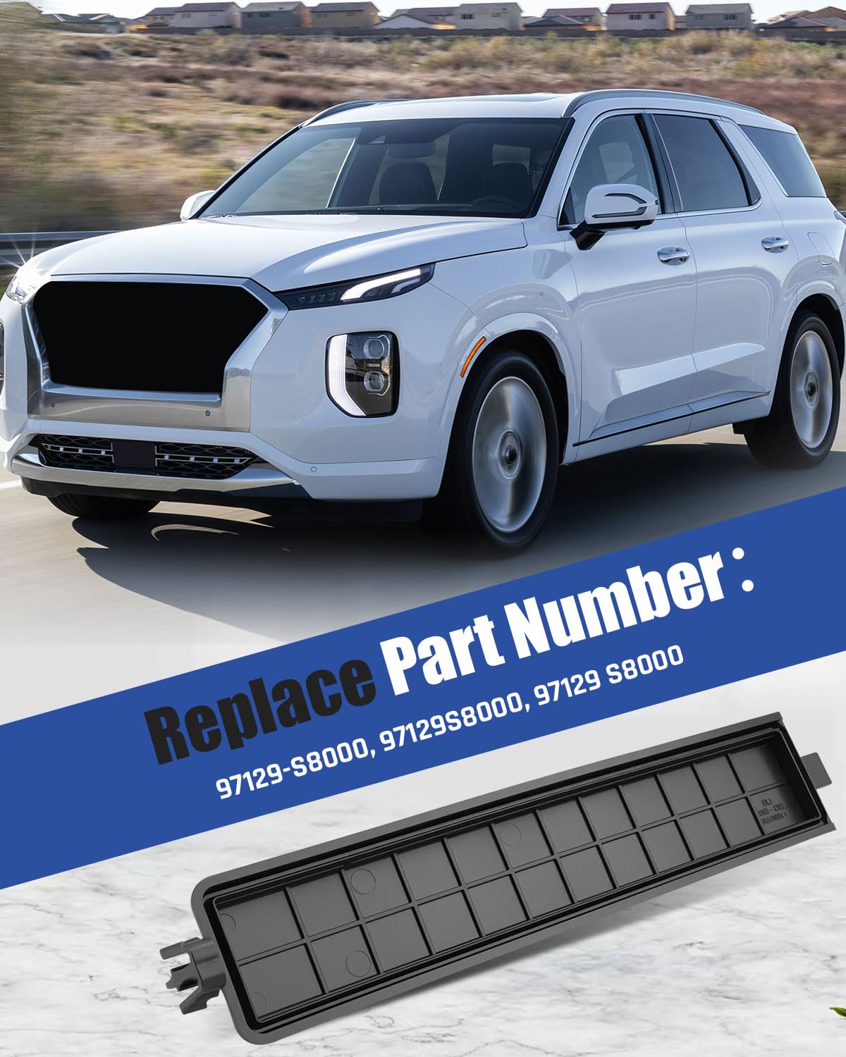 2017-2020 Hyundai Filter Cover 97129-F2000 | OEM Hyundai Parts 2017-2020 Hyundai Filter Cover 97129-F2000 | OEM Hyundai Parts