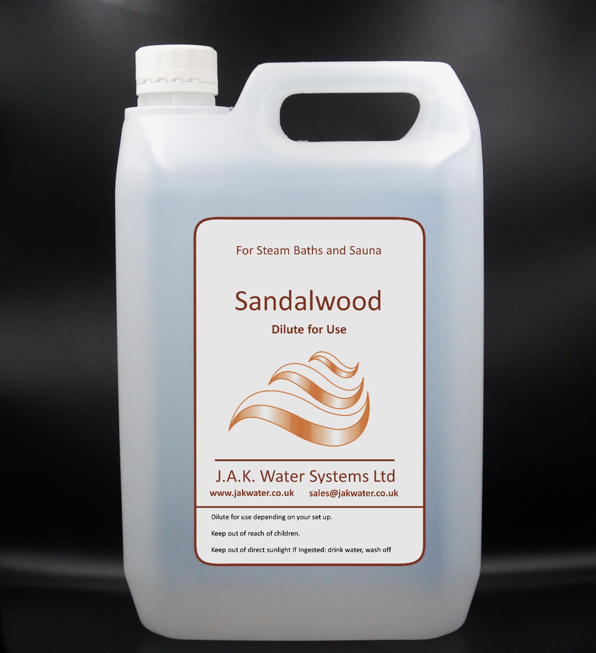 Spa Fragrances for Sauna and Steam Rooms 5 litres (Sandalwood)