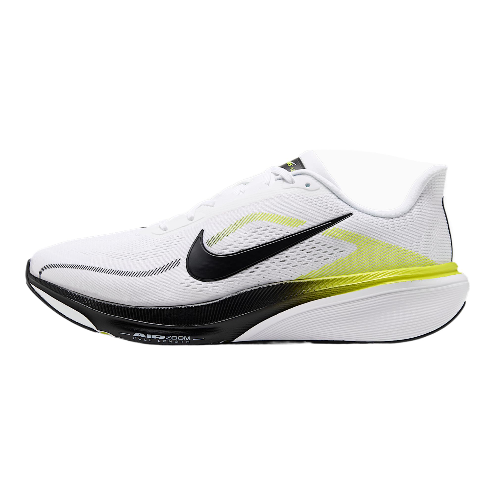 Pegasus 42 Men's Road Running Shoes (Wide) (White/Lemon Venom/White/Black)