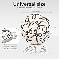 Vista 7 de Car Coasters for Cup Holders, Car Cup Holder Coaster, Cute Car Accessories for Women Interior, 2PCS Cup Holder Coasters for Car, Anti Slip Rubber