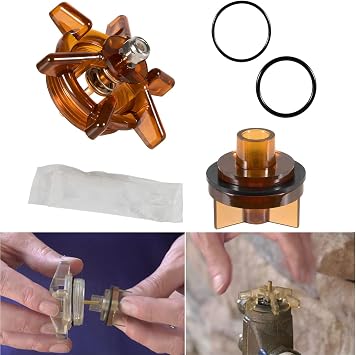 طقم إصلاح غطاء المحرك ومجموعة القفاز مقاس 905-211 1/2" - 3/4" مناسب لطراز PVB 765CBV و765DBV-1/2" - 3/4"، يجمع بين طقم تجميع غطاء المحرك 905-047 وطقم تجميع القفاز 905-049
