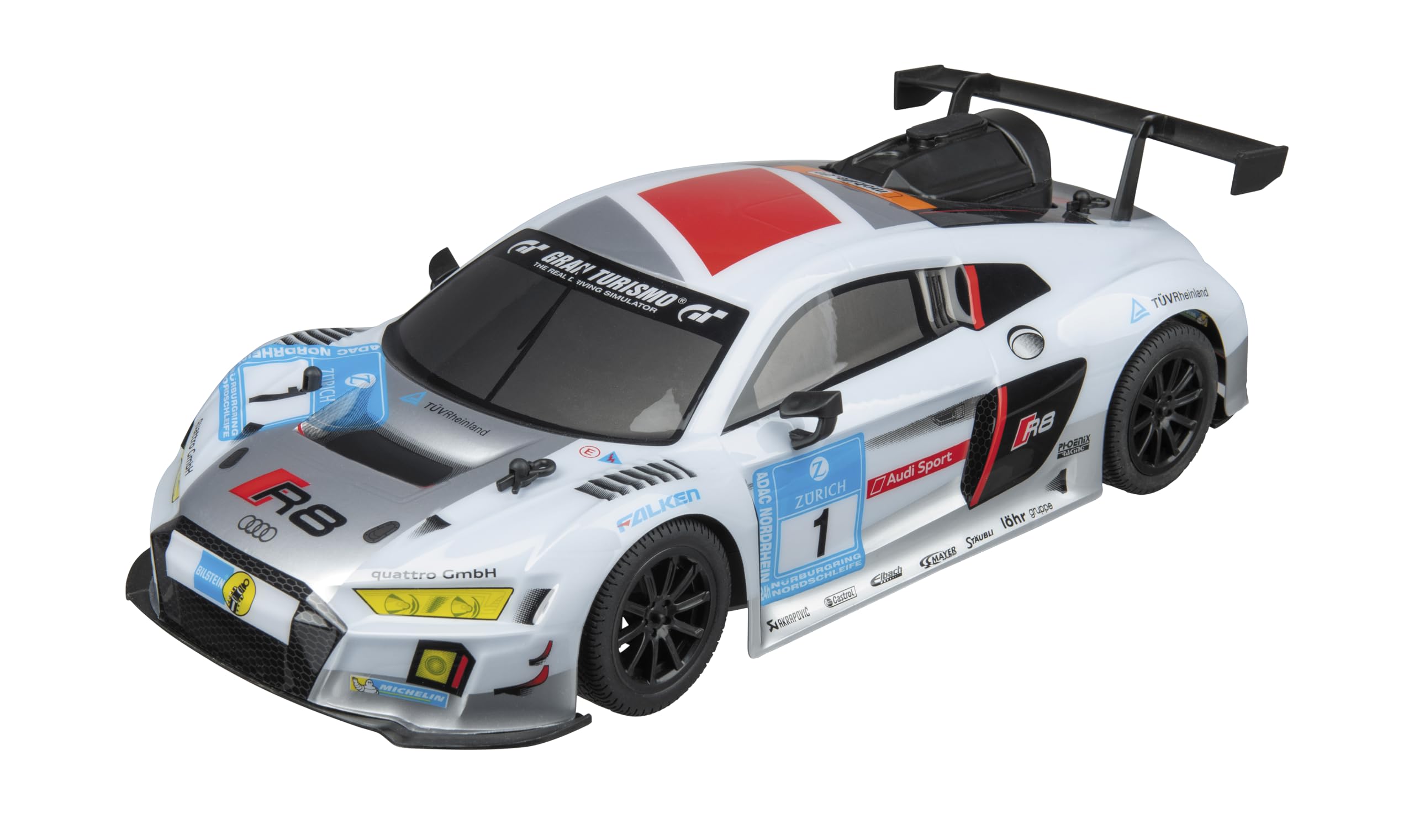 Mondo Motors - AUDI R8 FOG FUNCTION - model zdalnie sterowany w skali 1:14 - EFEKT DYMU 63799