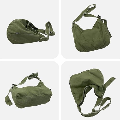 Miniatura 4 de Bolsos de lona para mujer, bolsos de hombro grandes, bolsas cruzadas informales, bolsa de mensajero, bolsa de compras, viajes