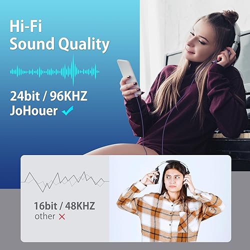 Miniatura 5 de Samsung S24 Ultra USB C a 0.138 in Audio Aux Jack Cable de 0.138 in Tipo C a Aux Cable macho Cable trenzado auxiliar para Galaxy S24 S25 S23 S22 S21