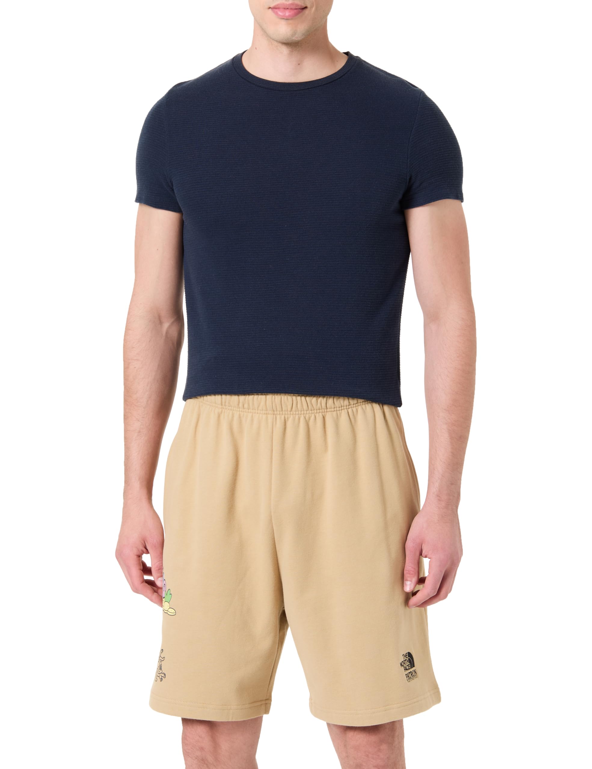 The North Face Men's Mountain Cleanup Relaxed Shorts, Khaki Stone, M