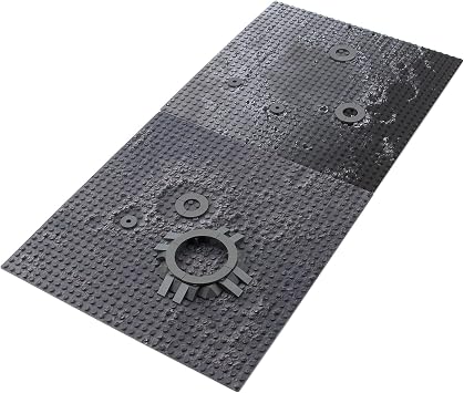 Space Moon Baseplates Building Kit 10x10 Inches 2PCS