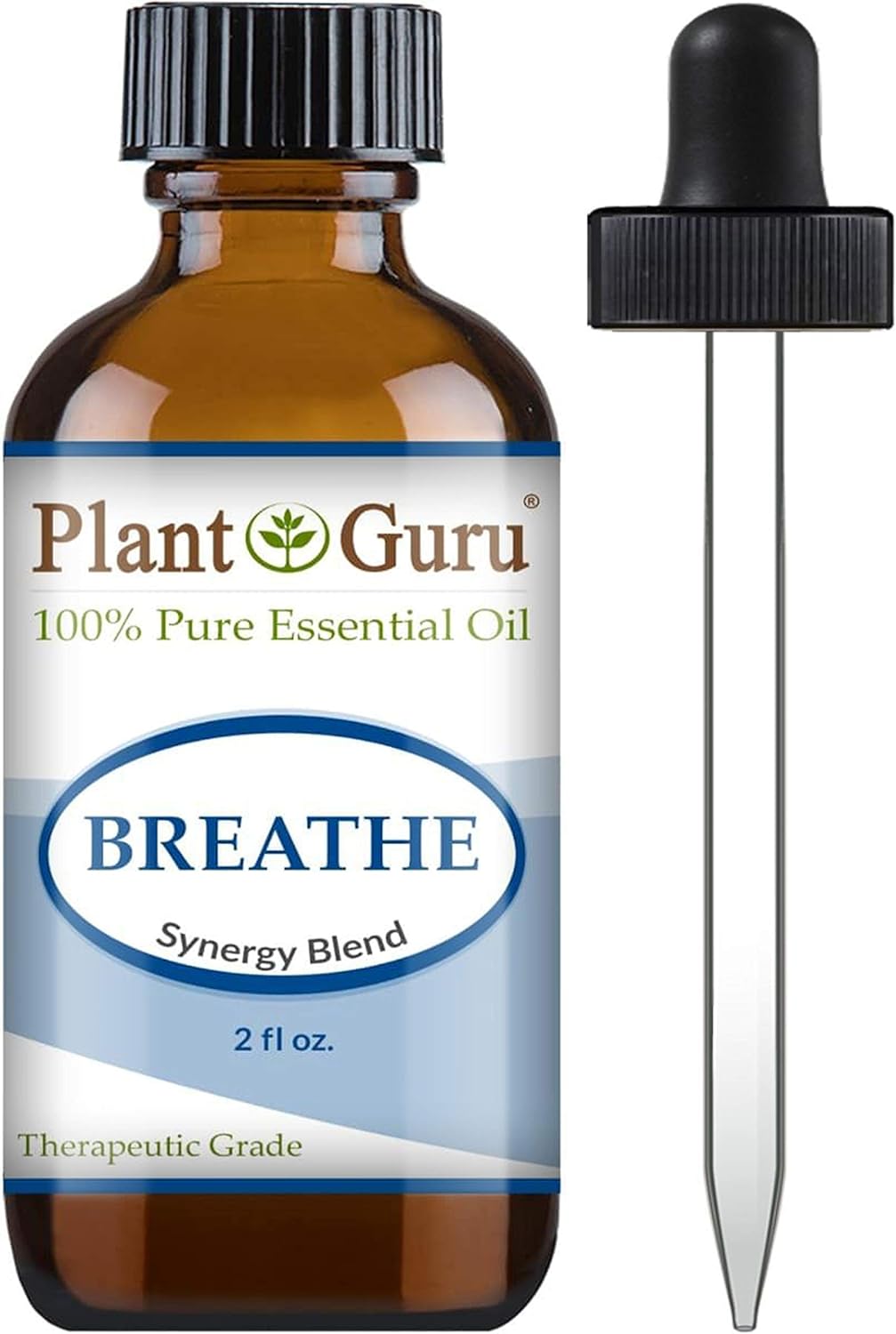 Breathe Essential Oil Blend 2oz Respiratory 100% Pure Therapeutic Grade.