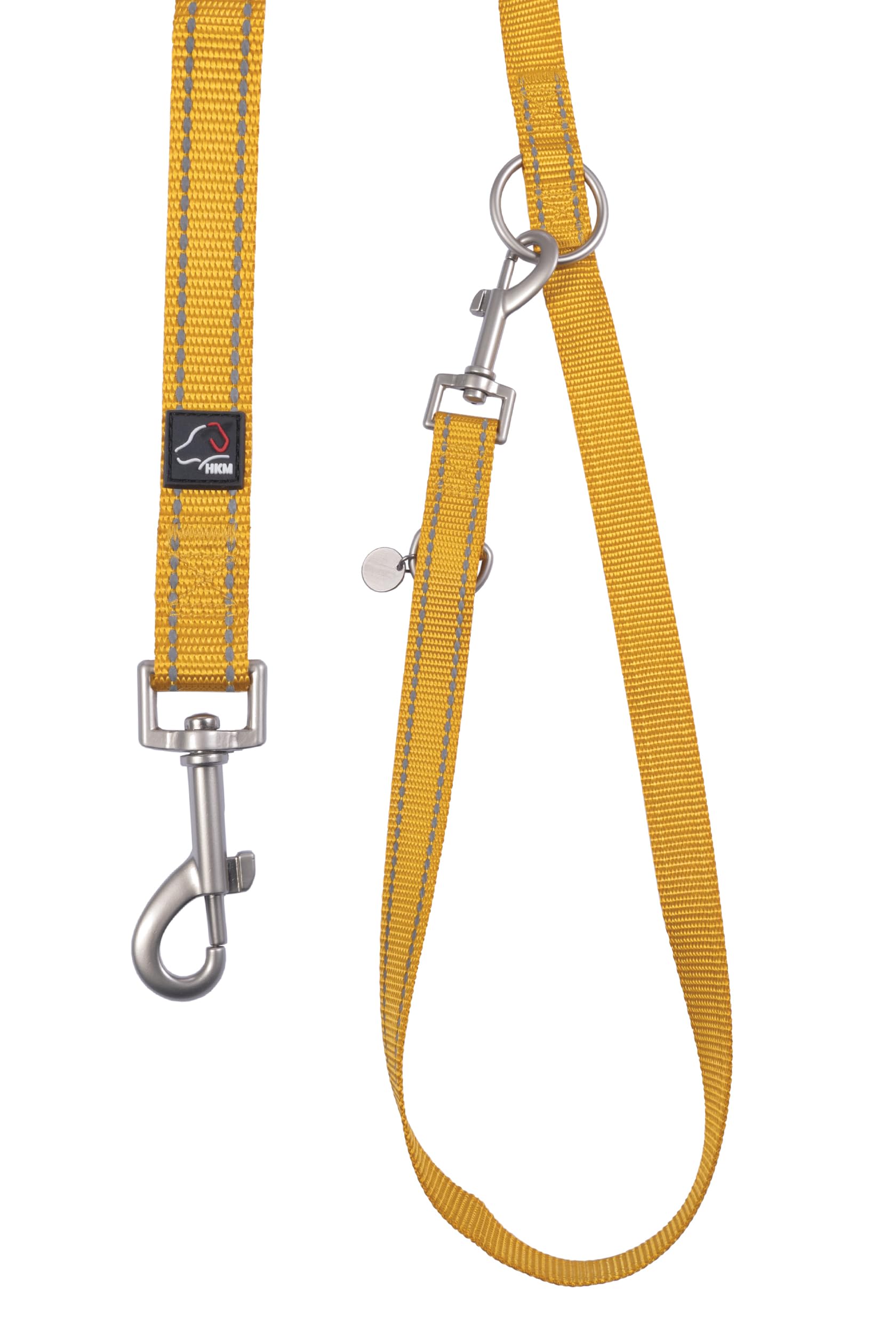 HKM Anam Cara Dogs trainings leash nylon Golden Yellow S