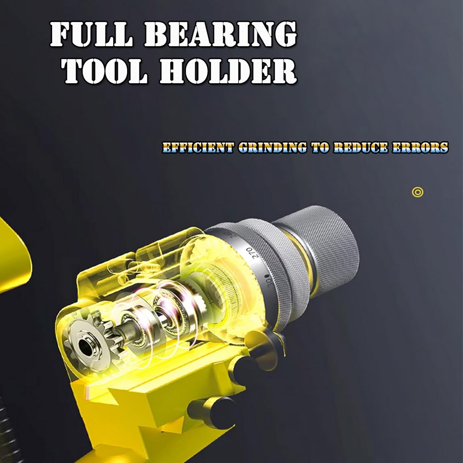 5C Universal Cutter Grinder Sharpener Drill Bit Grinding Sharpener Lathe Bit Grinding Tool 110V