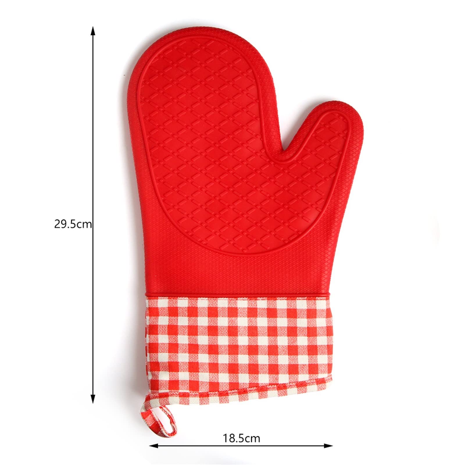Gants en Silicone for Micro-Ondes, Gants de Barbecue, Gants de Cuisson au Four, Gants de Cuisson résistants à la Chaleur, Gants de Cuisine(1)