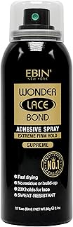 EBIN NEW YORK Wonder Lace Bond Adhesive Spray (2.7 fl. oz./ 80ml, Supreme Hold)