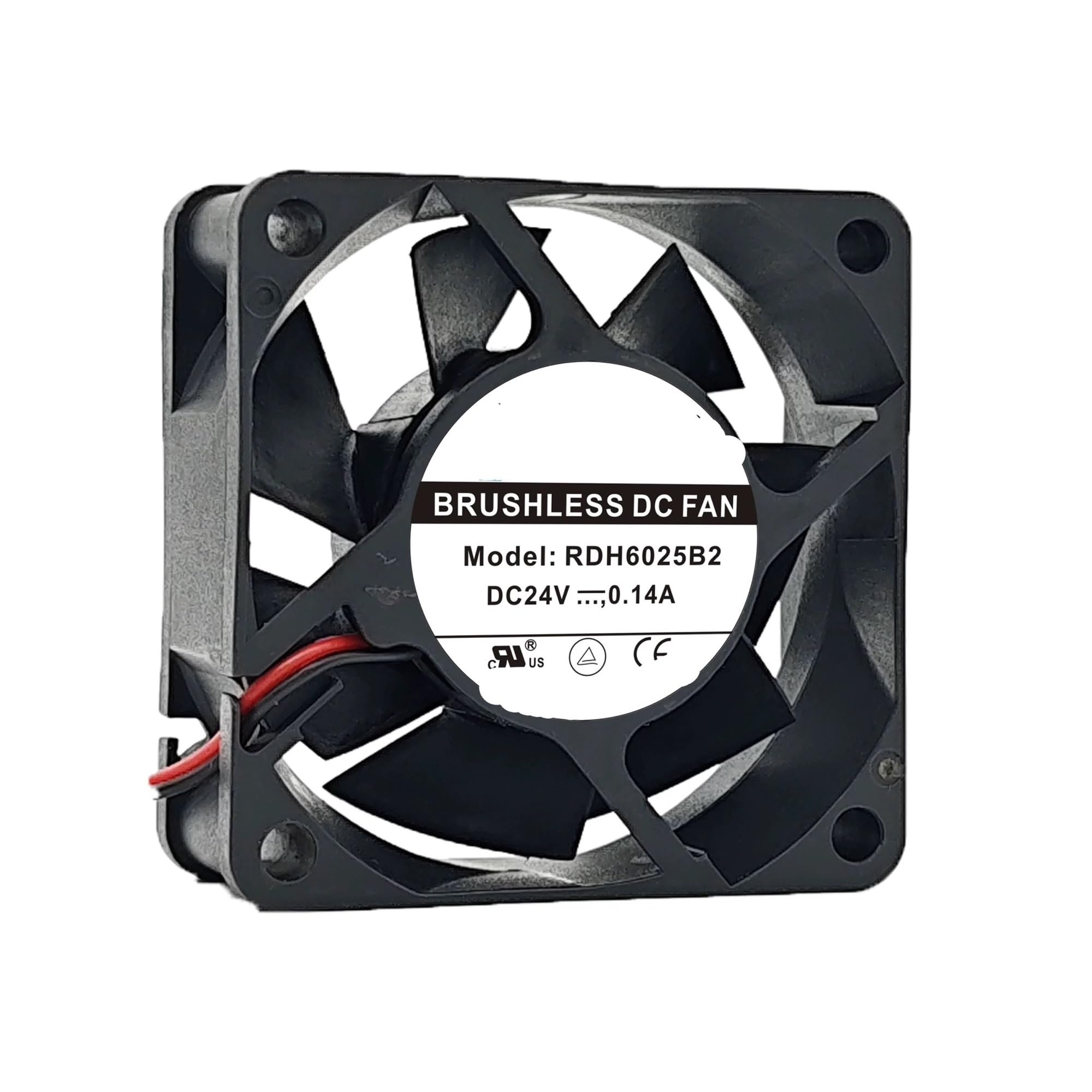 RDH6025B2 solución de sobrecalentamiento ventilador 24V 60x60x25mm