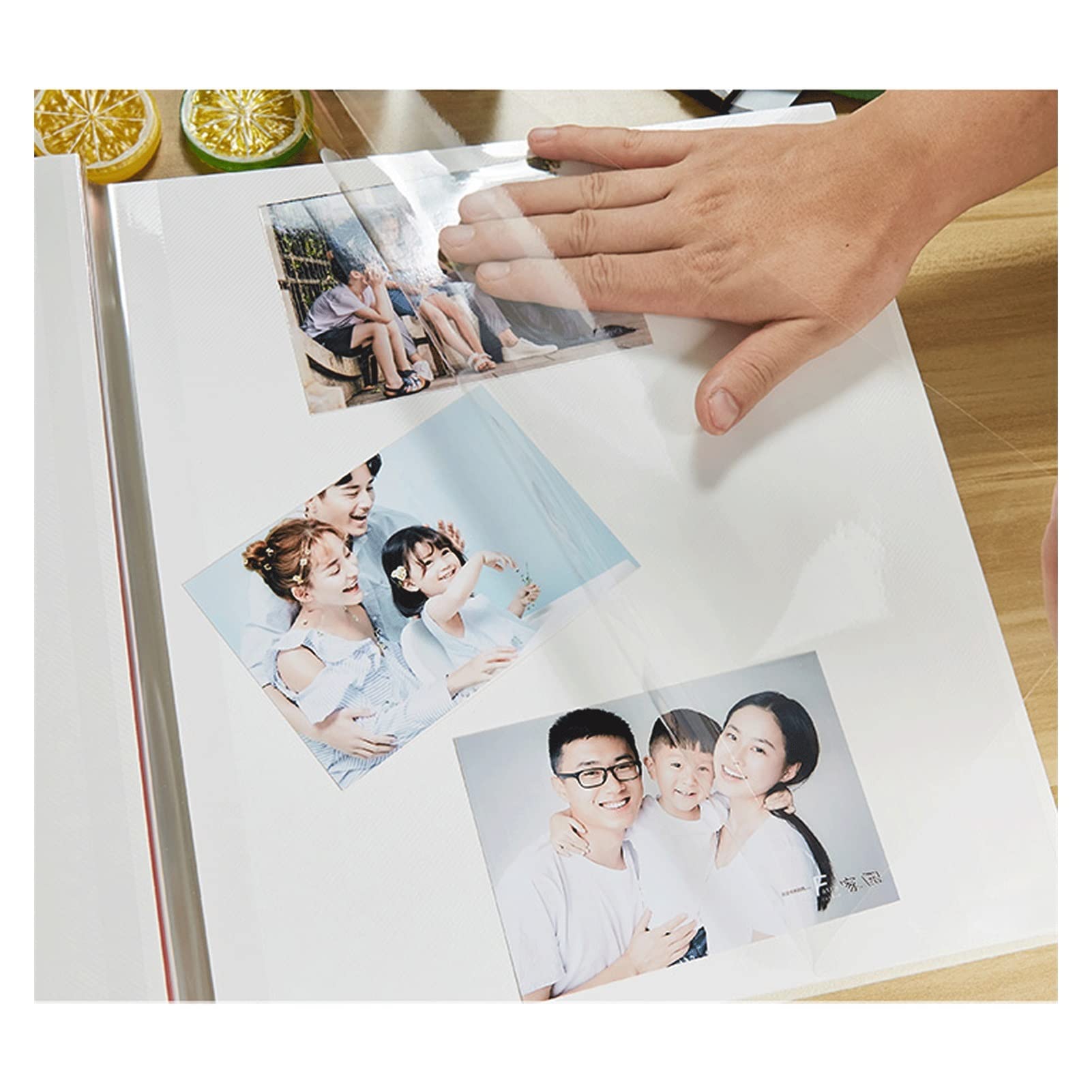 Album fotograficzny Śródmiąższowa rodzina album fotograficzny książka pamiątkowa DIY Ręczny samoprzylepny album fotograficzny Album fotograficzny o dużej pojemności Album fotograficzny Album Zdjęcia (