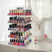 Vista 2 de MK302 – Acrílico Nail Polish Rotating Display Rack