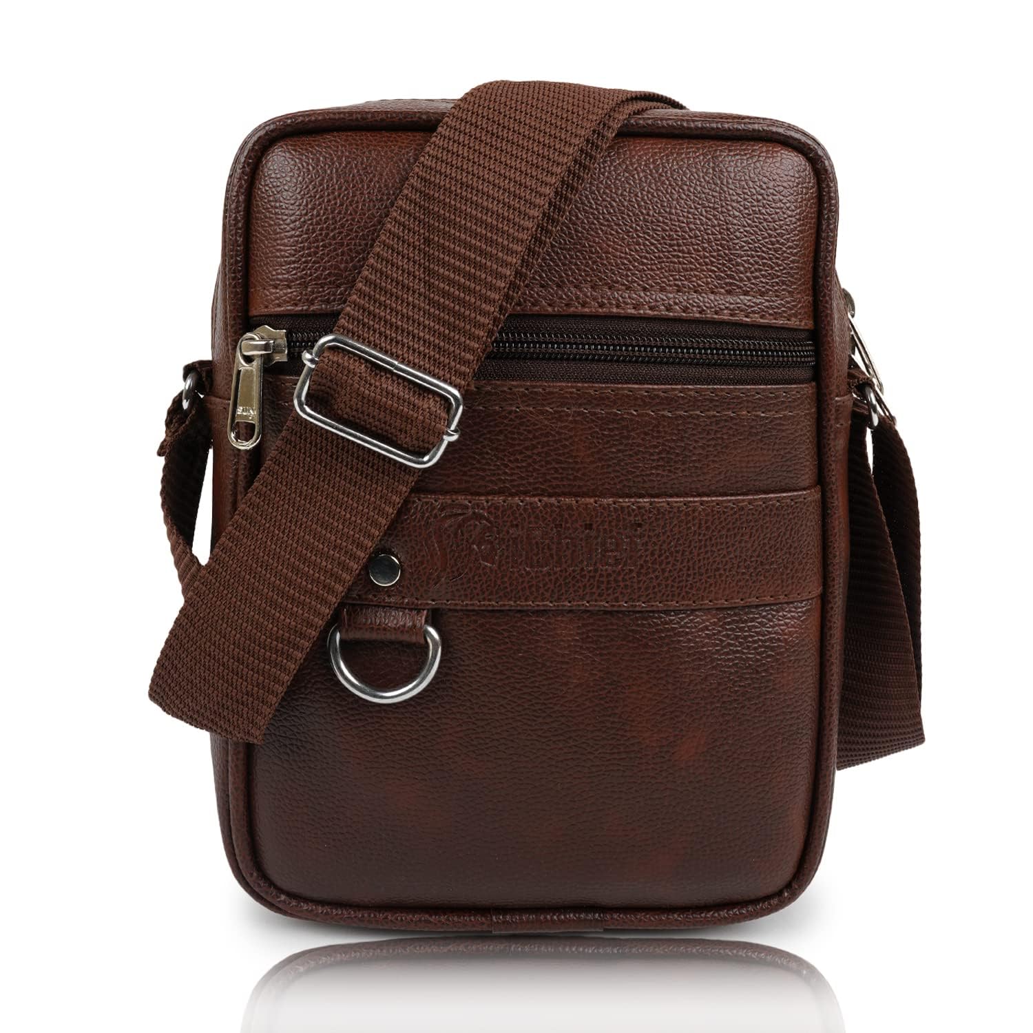 gold sky PU Leather Cross Body Sling Bag for Men-picture-56