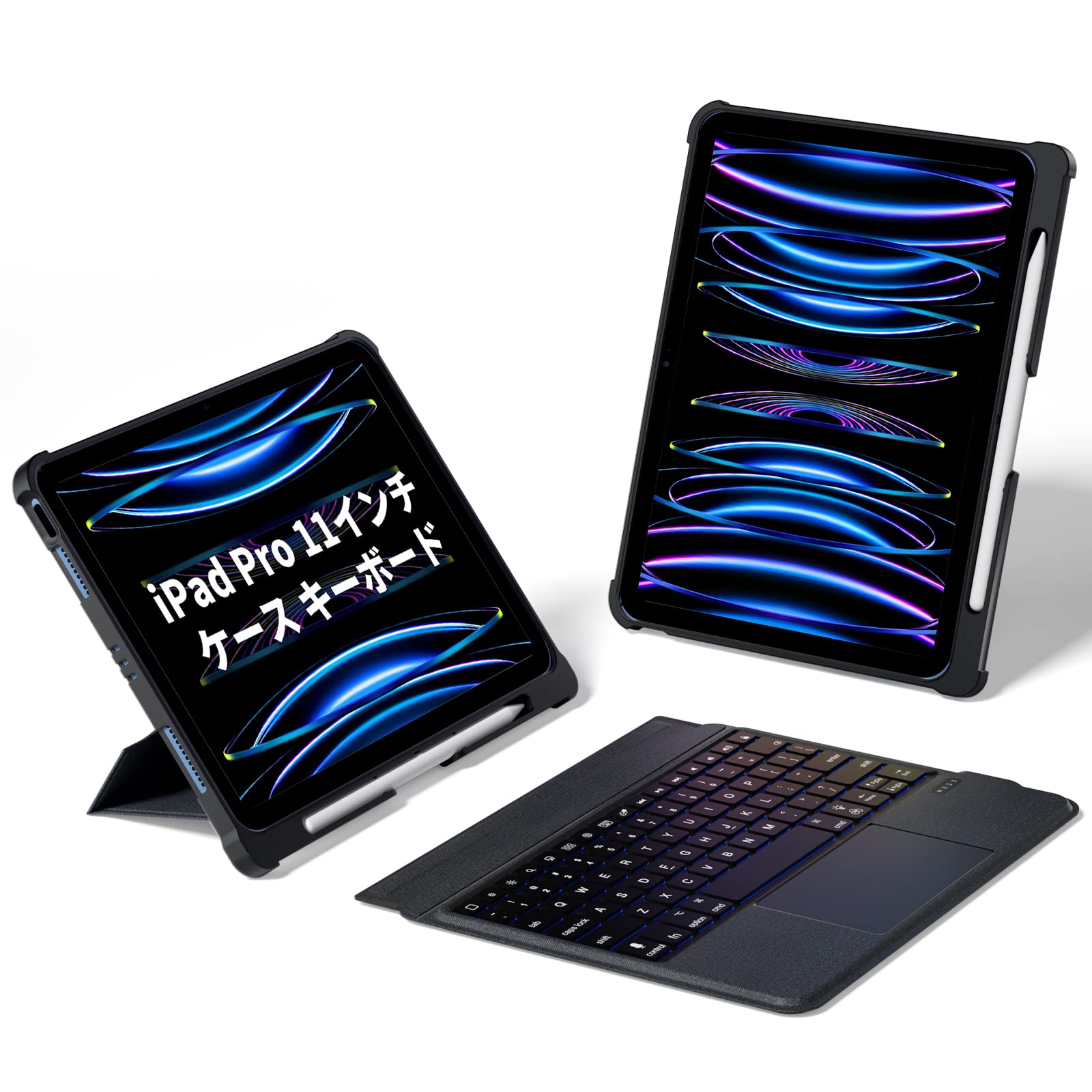 交換無料! 10.9 ESR 磁気キーボード iPad Air Air タッチパッド操作 5