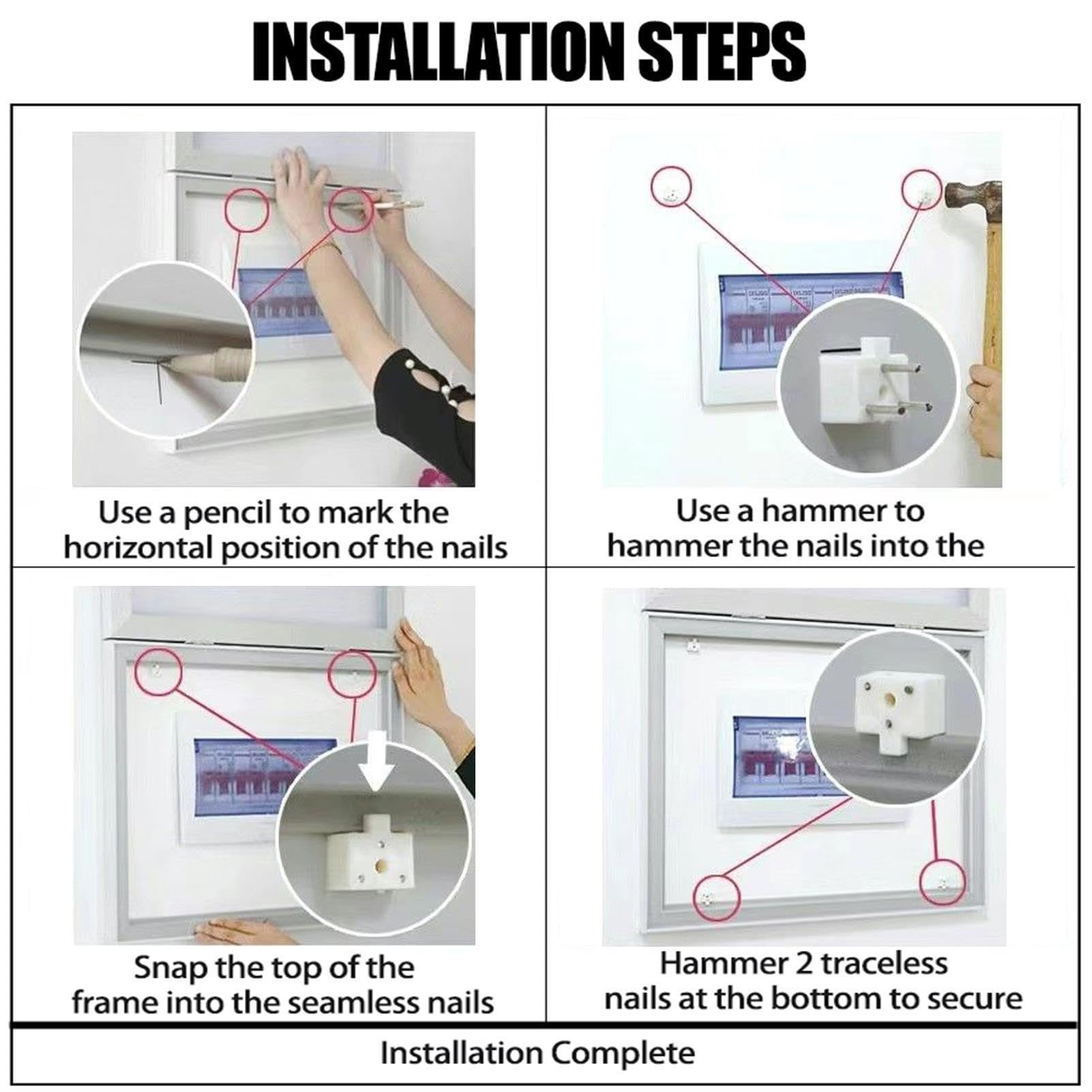 Genérico Cubierta de Panel eléctrico para decoración de Paredes Interiores