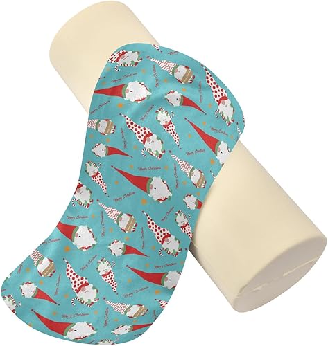 Miniatura 2 de Christmas Gnome Scandinavian Nordic Santa Queen Size Bolster Pillow Neck Roll Pillow Long Round Pillow Pillows Cylinder Neck Support Pillows