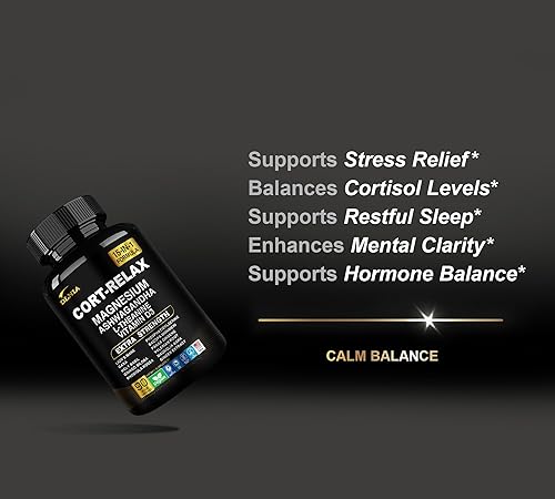 Miniatura 9 de DLNIA Suplemento de cortisol súper tranquilo con glicinato de magnesio, Ashwagandha - 90 unidades