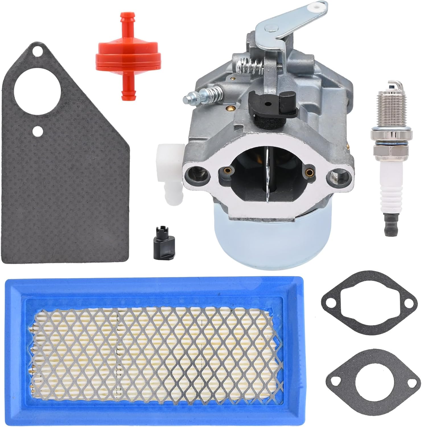 694526 690119 Carburetor with 691643 Filter for 690118 690115 690111 499029 19G412 19E412 192432 Engine Lawn Mower Tractor 10HP Engine