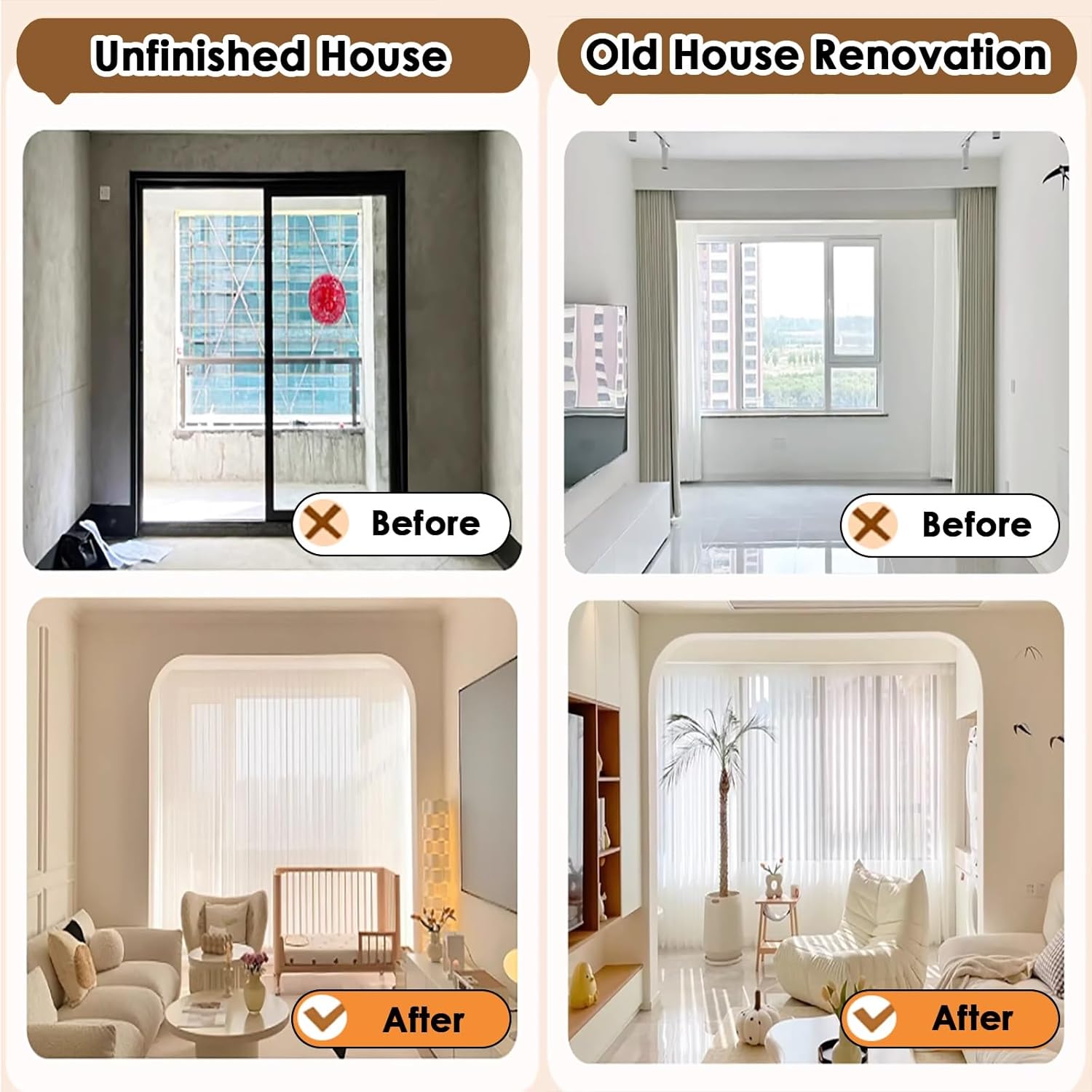Foam Customizable Arch Doorway Kit 2 Pack Precurved Half Circle Wall Molding Lightweight Decorative Trim for Home Cafe Office Restaurant Renovations 21x21x21cm 8.3x8.3x8.3cm