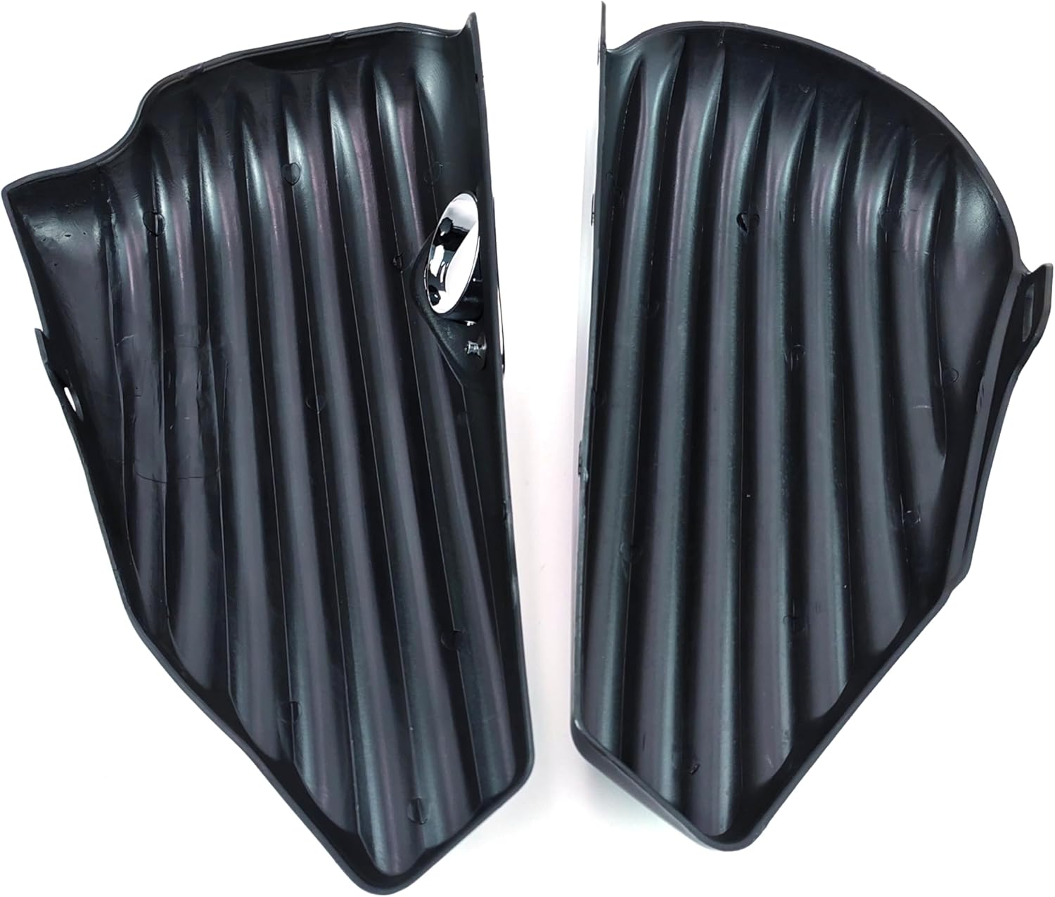 Black Battery Side Covers for Harley Sportster XL883 XL1200 48 72 XL 2014-2022