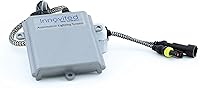 Vista 2 de Innovited H1 10000K Bombilla de xenón HID x 1 par con 2 balastos digitales de rendimiento de 55 W CA (Azul Océano)
