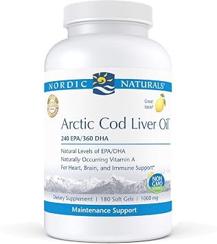 Nordic Naturals, Arctic Omega, Lemon Flavor, 1000 mg, 180 Soft Gels