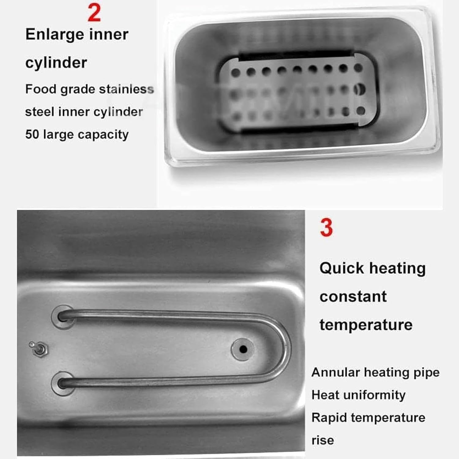 Egg Boiler Cooker, Commercial 9L Egg Boiler Machine, Professional Large Capacity Egg Cooker, 50 Eggs Half-Boiled Egg Machine