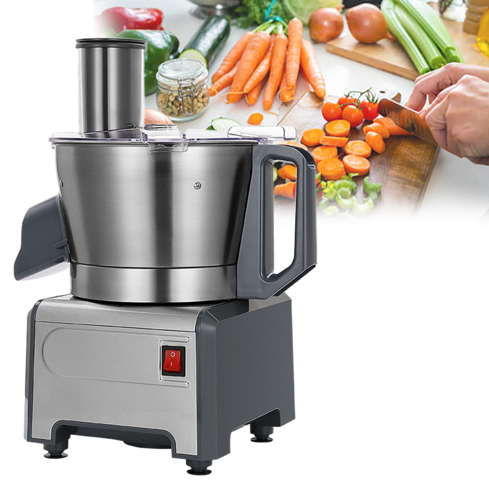 IUokLU 3 in 1 Electric Vegetable Chopper, Multifunctional Chopper Vegetable Cutter Slicer Dicer Machine Automatic Cutter for Onion Shredder Potato Slicer, Veggie Processor