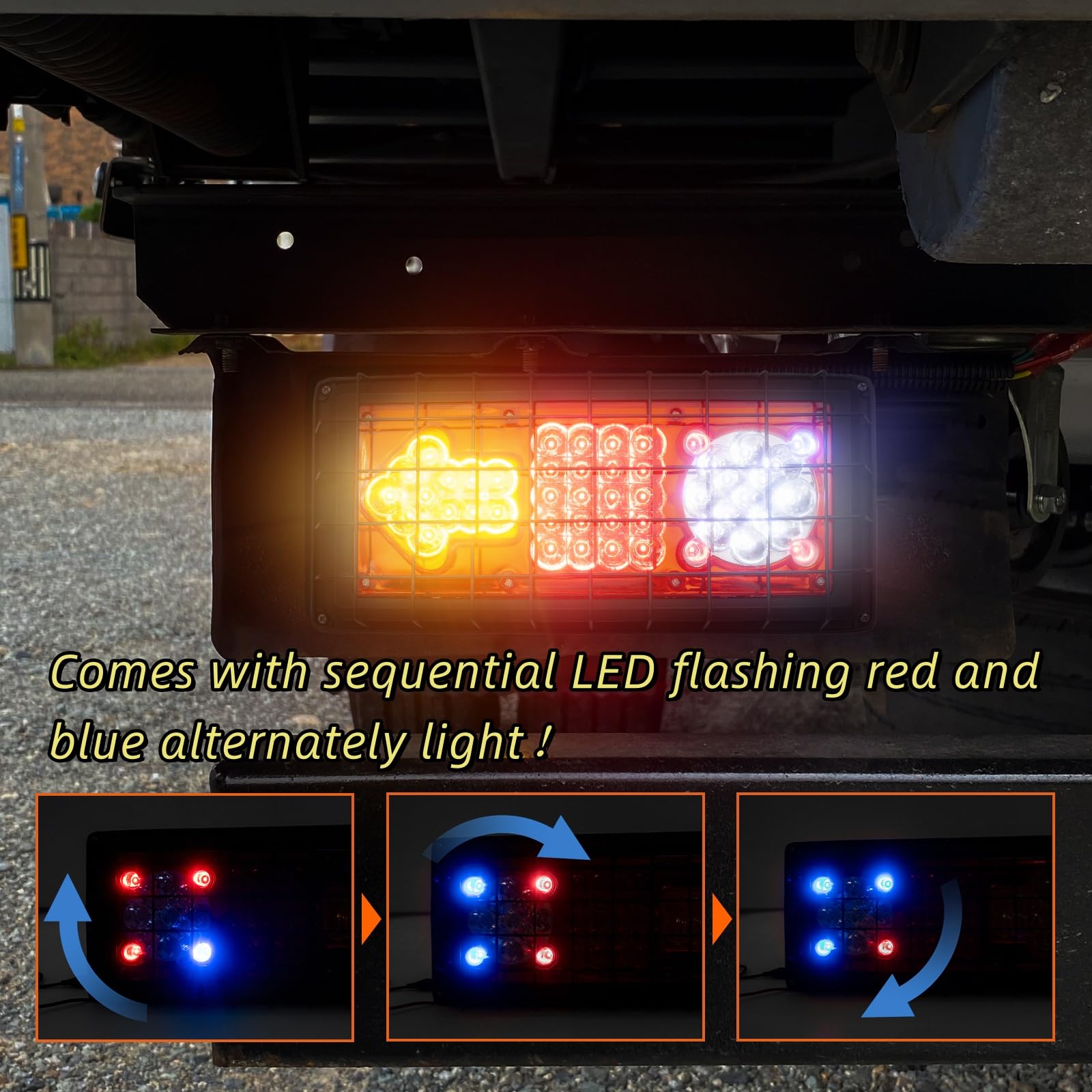 Luci Posteriori per Camion (Arrow Round 12V)