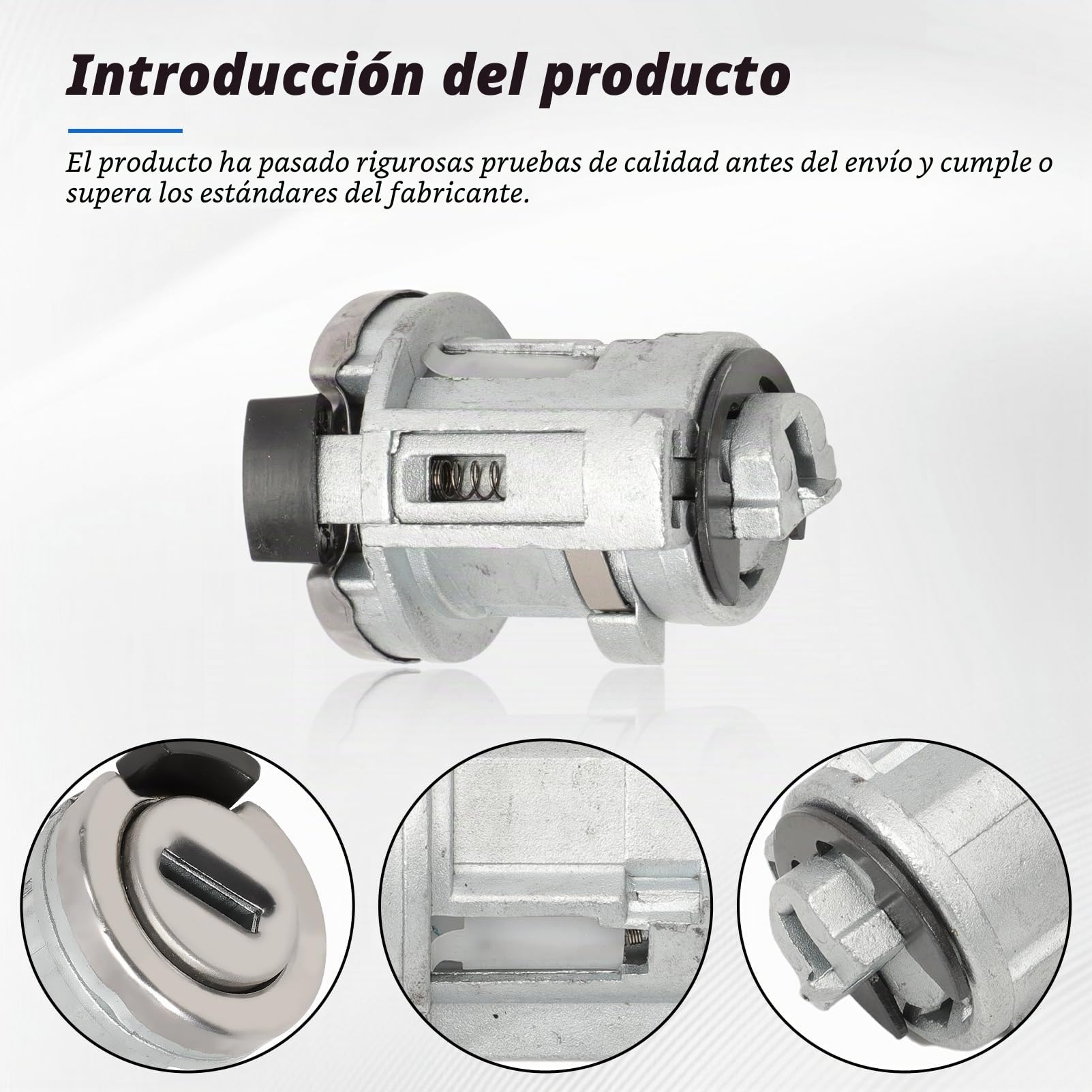 Bombin Cerradura Puertas para Fiat Panda Punto Doblo 500 Alfa Romeo156 Cerraduras Para Puertas Barriles Neiman llaves hoja SIP22 71771348