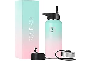 IRON °FLASK Sports Water Bottle for Coldest Water, 32oz