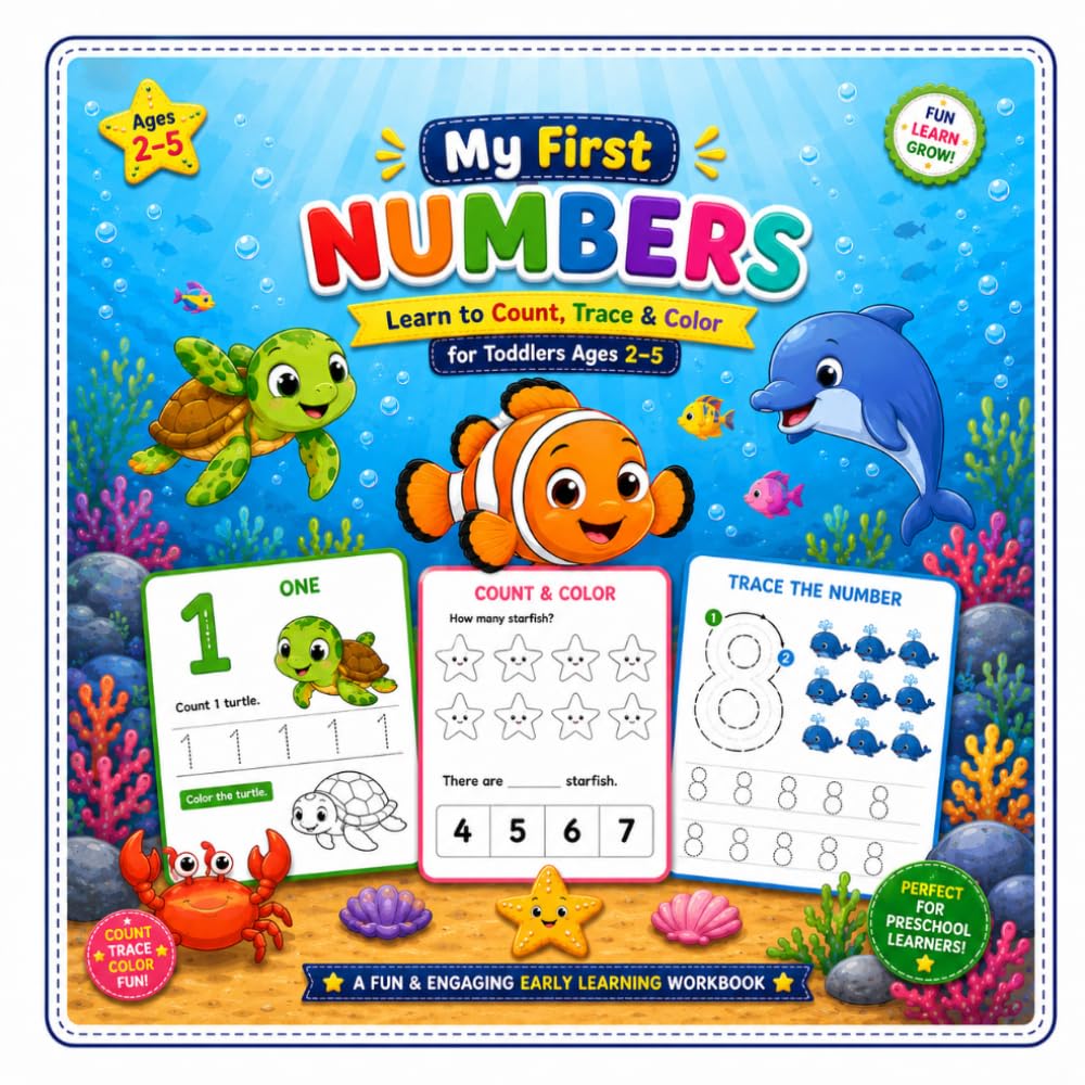 My First Numbers: A Fun Journey into Counting and Learning