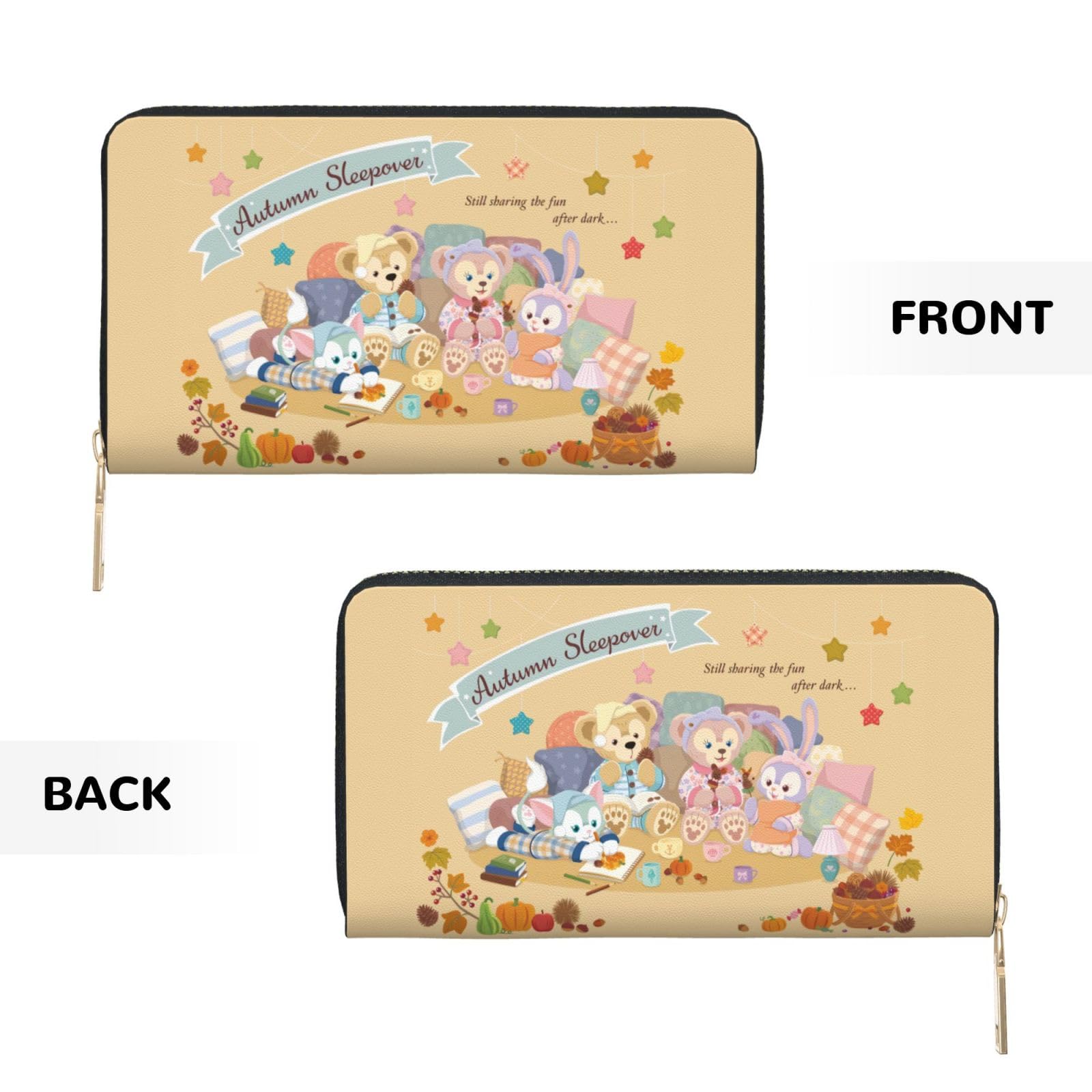 Amazon.co.jp: 財布 ダッフィーフレンズ シェリーメイ ジェラトーニ 長