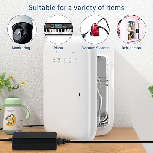 Miniatura 7 de Convertidor de CA a CC de 12 V, toma de corriente de pared de 110 V-240 V a encendedor de cigarrillos de automóvil, cargador de adaptador de