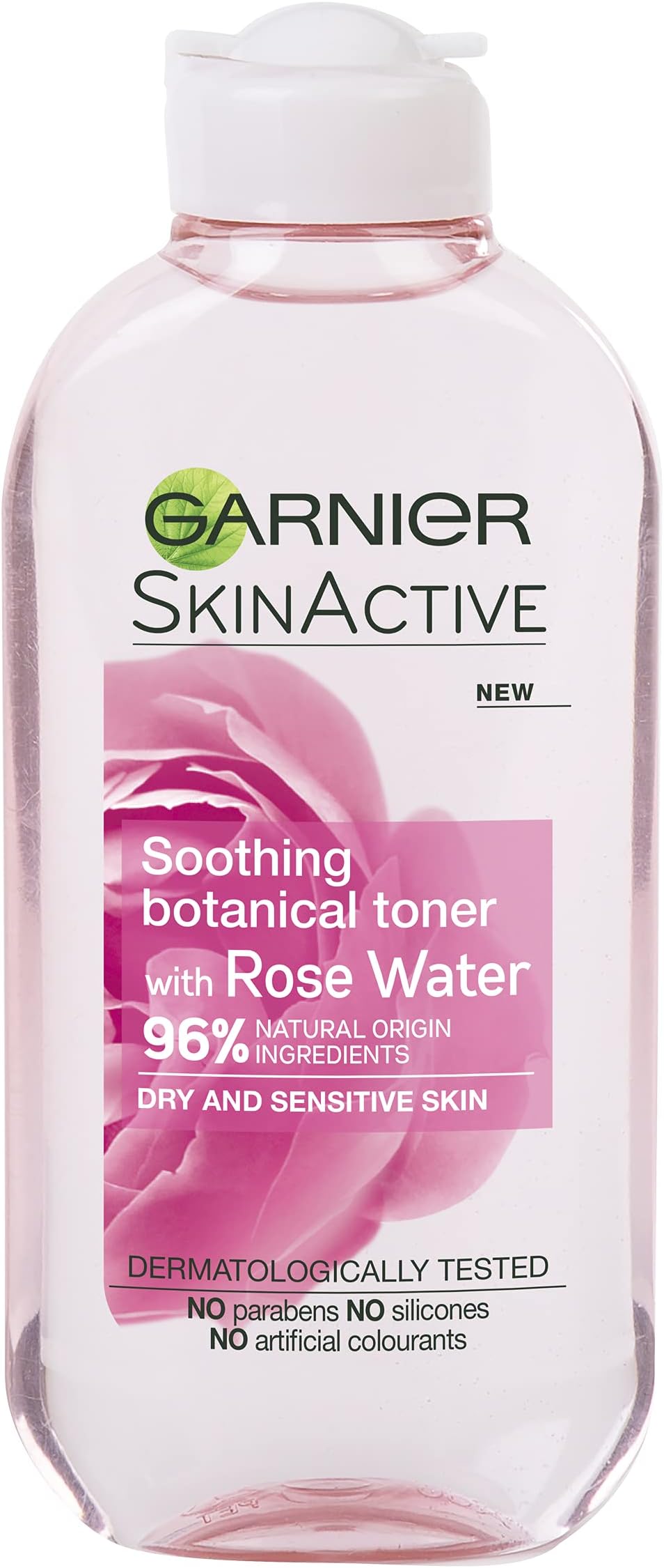 Natural Rose Water Toner Sensitive Skin 200ml (Packaging May Vary)