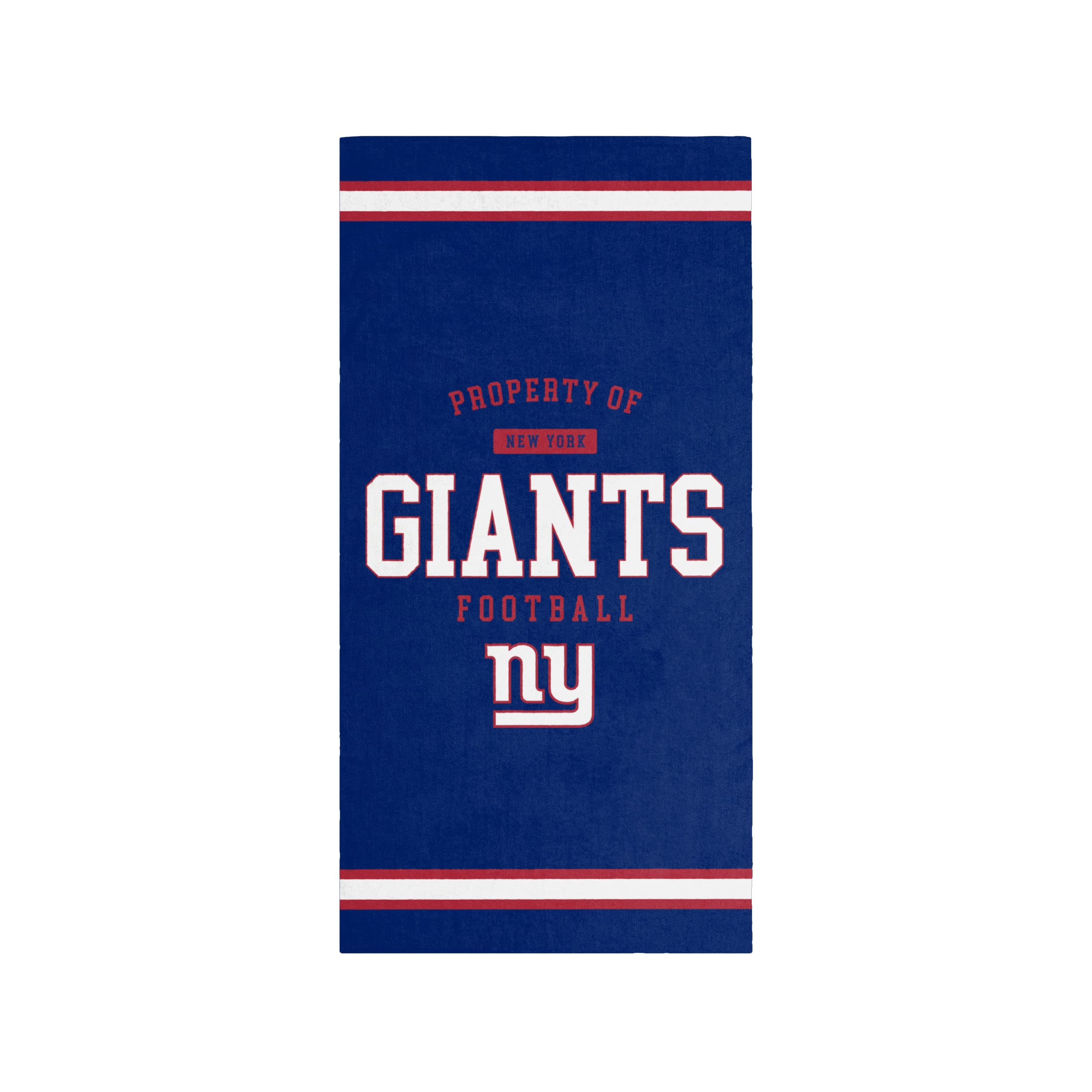 Foco Property Of New York Giants Nfl Beach Towel