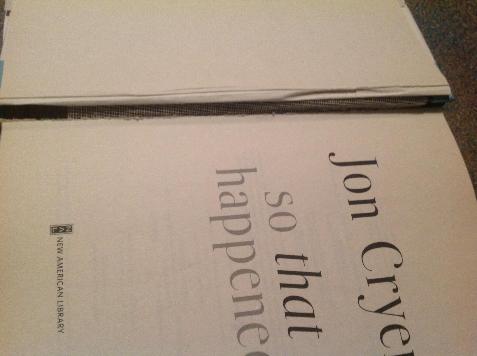 So That Happened: A Memoir: Cryer, Jon: 9780451472366: Amazon.com: Books