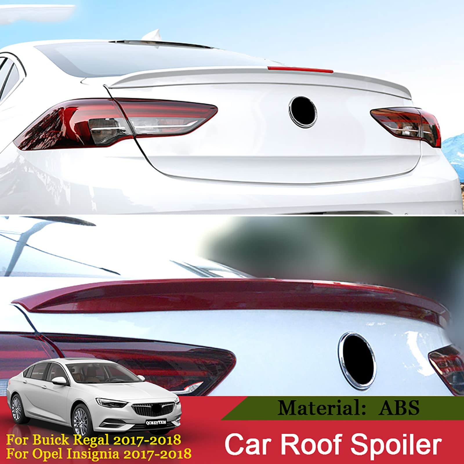ABS AleróN Trasero Para Buick Regal Opel Insignia 2017 2018,AleróN Auto Accesorios Decorativos