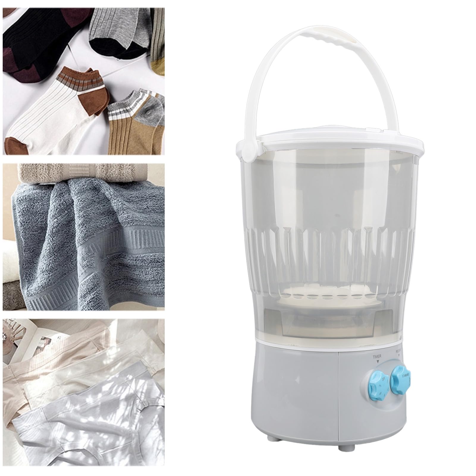 洗濯機 BUCKET WASHER Amazon.co.jp: シービージャパン 洗濯機 ホワイト 予洗い 事前洗い