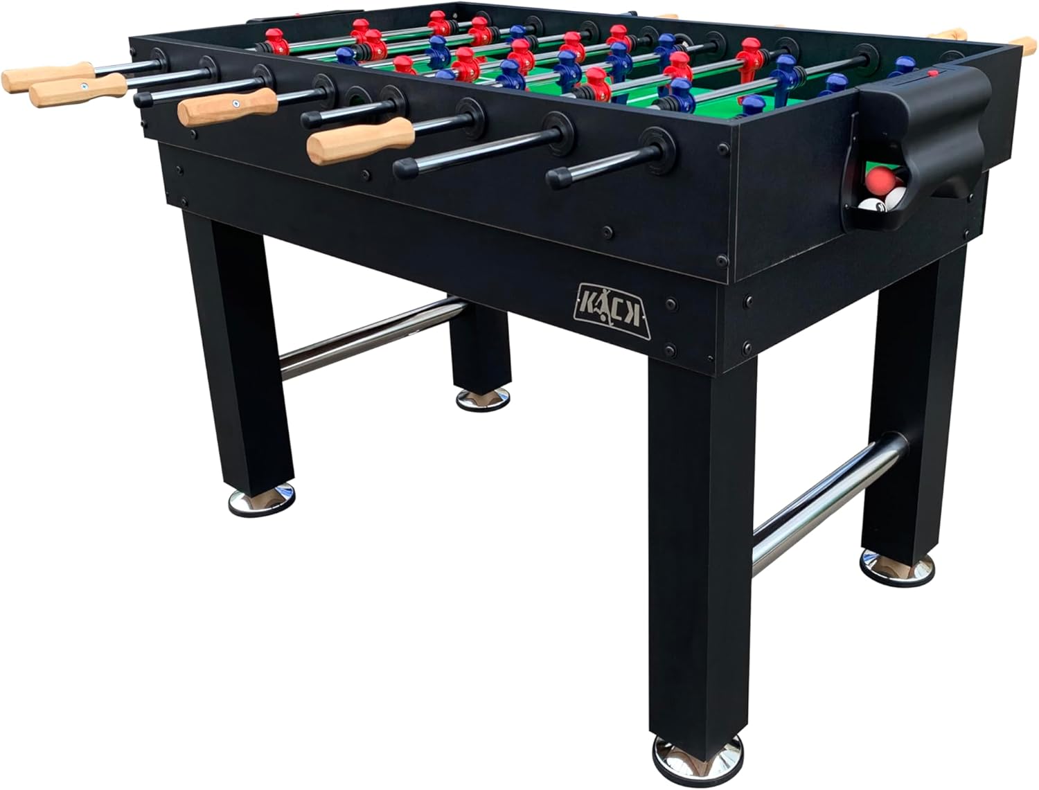 KICK Pentacle 55" 5-in-1 Multi Game Table – Foosball, Billiards/Pool, Push Hockey, Shuffleboard & Bowling