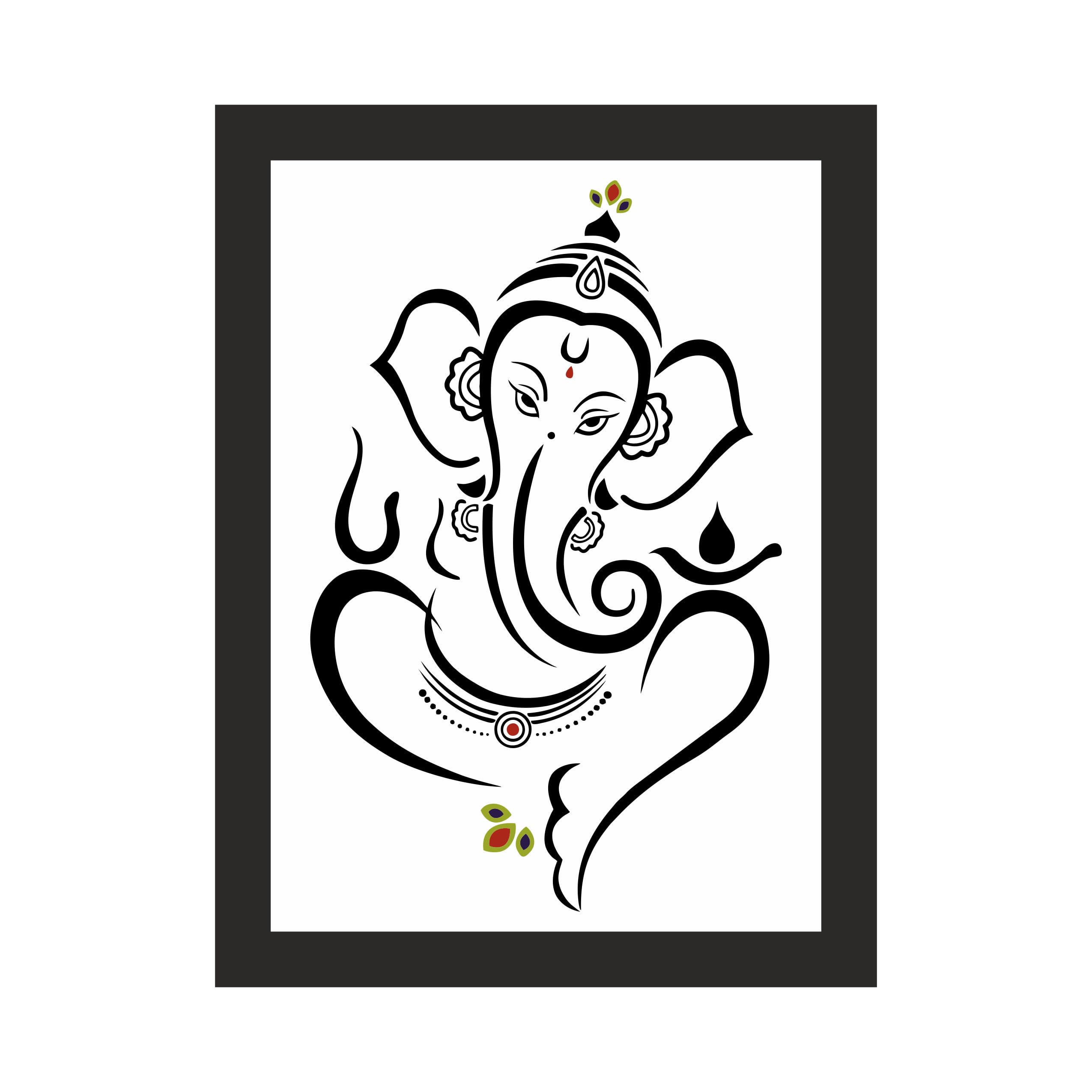 Ganesha of Simplicity - 12x16