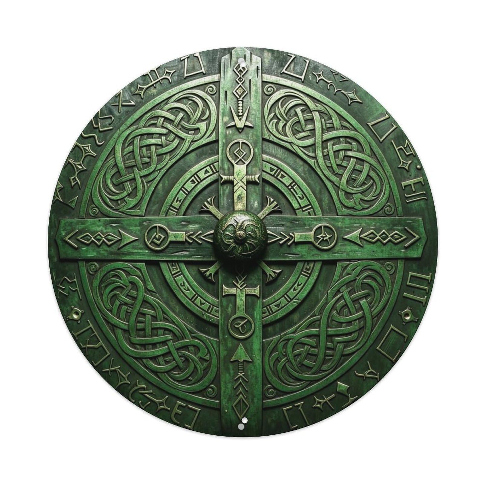 Traditional Celtic Knot Metal Tin Sign Plaque