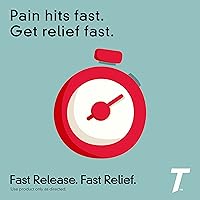 Vista 12 de Tylenol Geles de liberación rápida de acetaminofeno extra fuerte, analgésico extra fuerte y reductor de fiebre, cápsulas de gel con agujeros