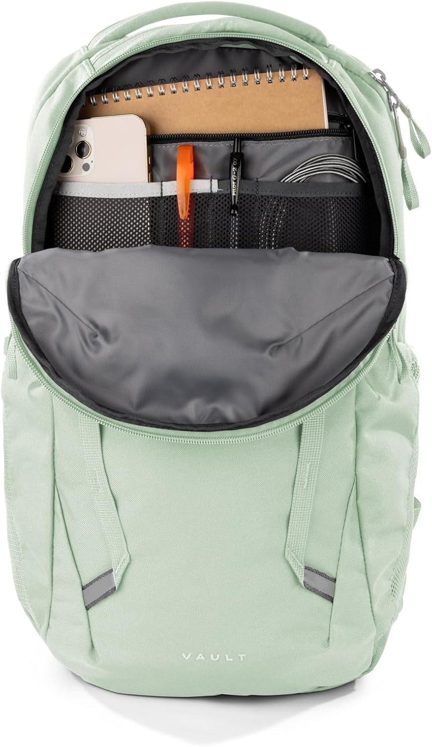The North Face Women's Vault Everyday Laptop Backpack - PFAS Free, Misty Sage, One Size