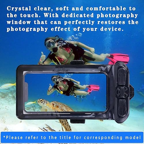 Miniatura 2 de Puccy Funda de la funda, compatible con Xiaomi Redmi K40 Pro+bolsa impermeable negra bolsa seca (no película protectora de pantalla) nueva versión