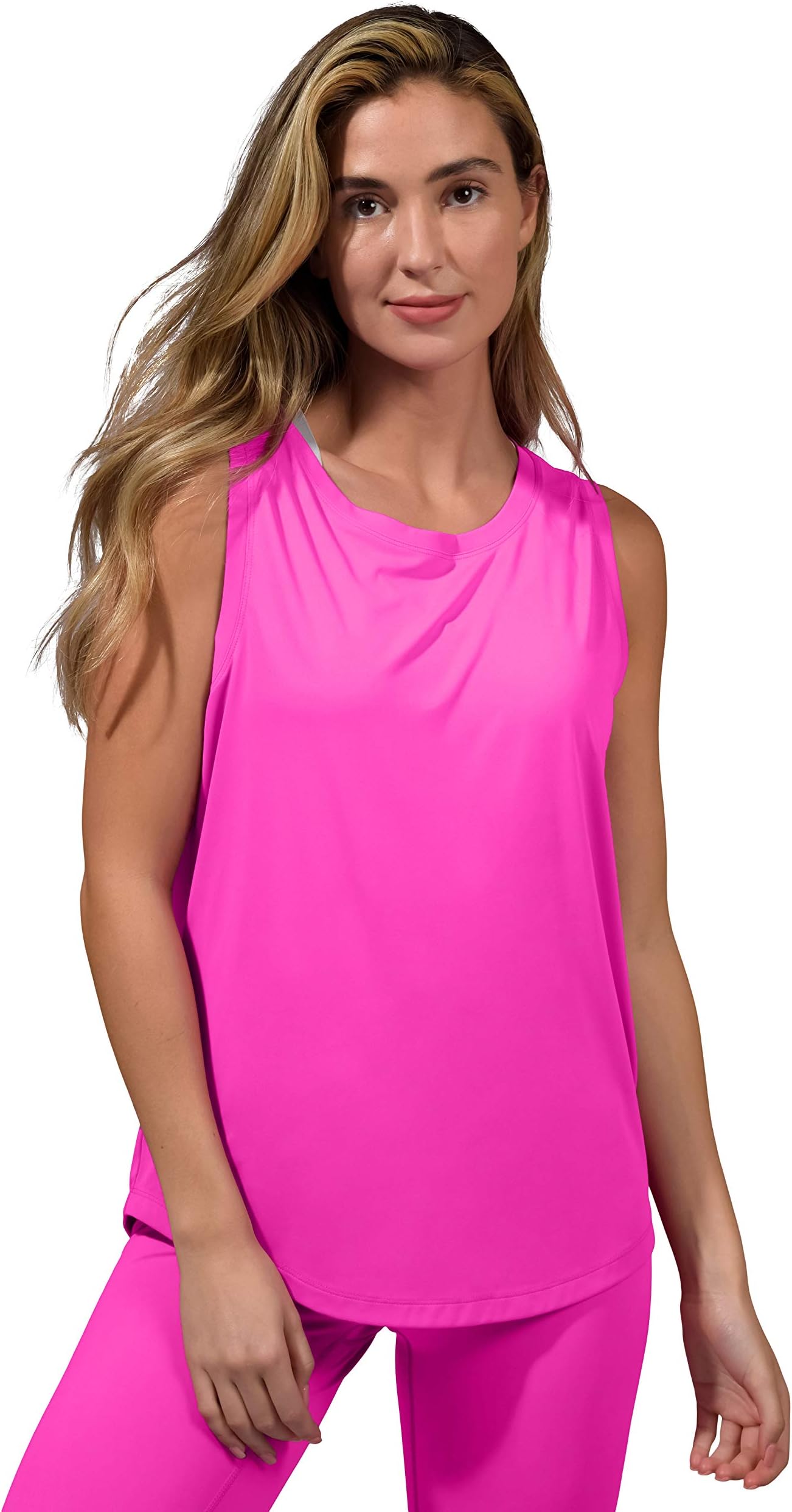 Hi Low Muscle Tank Top