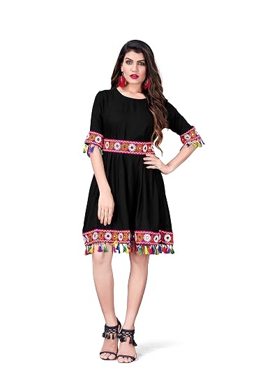 Rayon Navratri Kurti at Amazon 