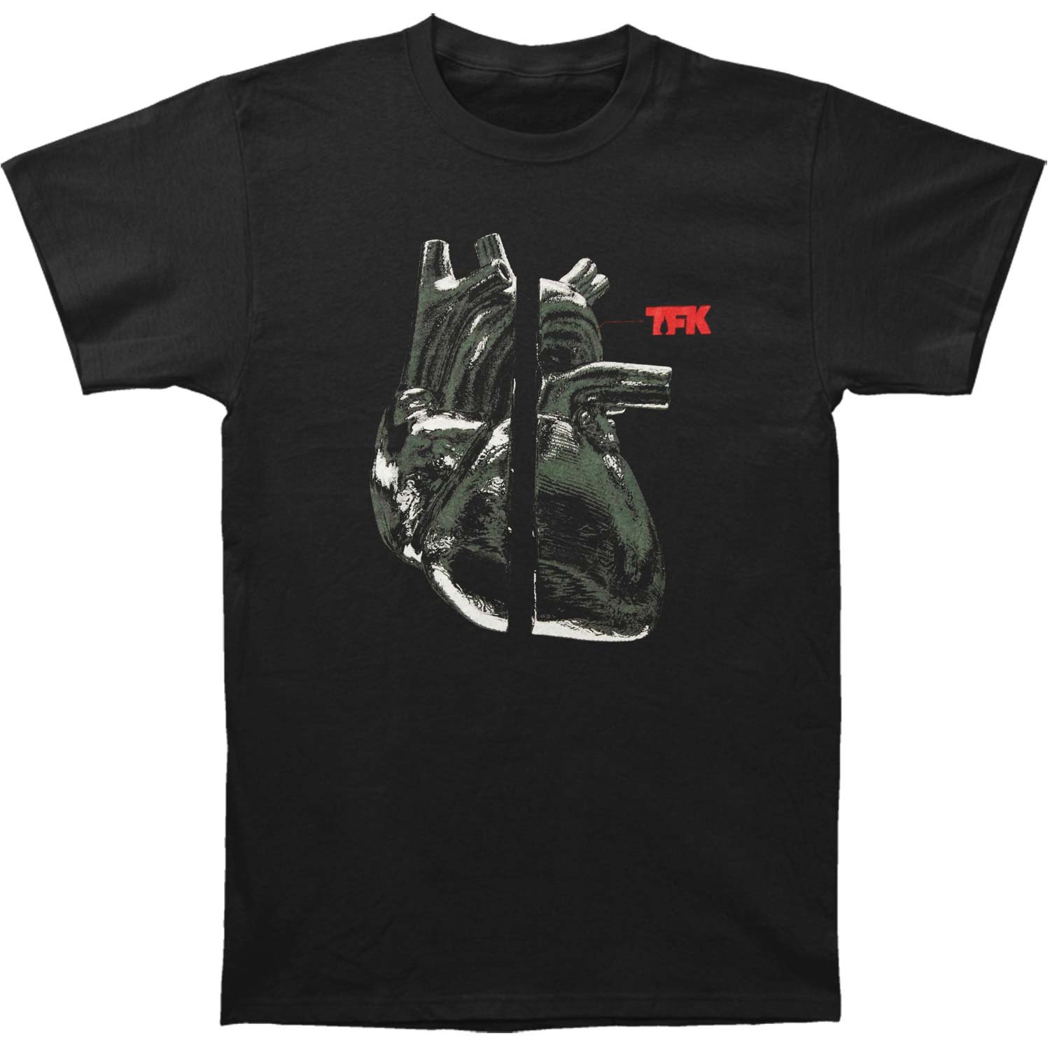 Thousand Foot Krutch Men's Split Heart T-Shirt XX-Large Black